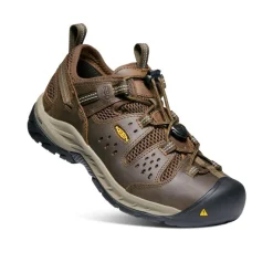 Men KEEN Work Boots & Shoes<Men'S Atlanta Cool Ii Esd (Soft Toe) | Cascade Brown/Forest Night