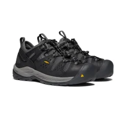 Men KEEN Work Boots & Shoes<Men'S Atlanta Cool Ii (Steel Toe) | Black/Dark Shadow