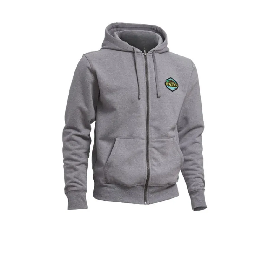Men KEEN Accessories<Men'S Badge Hoodie | Medium Gray Heather