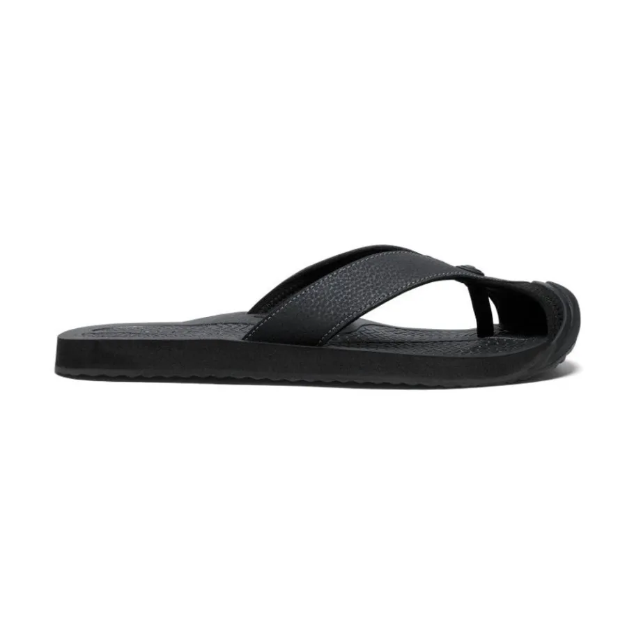 Men KEEN Slip-Ons<Men'S Barbados Flip-Flop | Black/Steel Grey