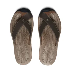 Men KEEN Slip-Ons<Men'S Barbados Flip-Flop | Java/Dark Earth