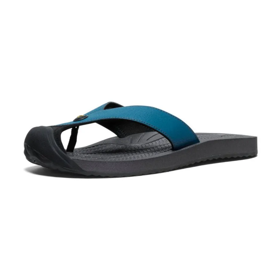 Men KEEN Slip-Ons<Men'S Barbados Flip-Flop | Legion Blue/Antique Moss