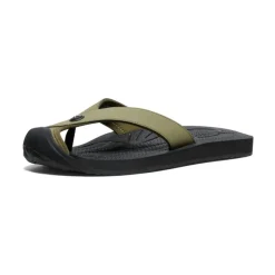 Men KEEN Slip-Ons<Men'S Barbados Flip-Flop | Martini Olive/Black