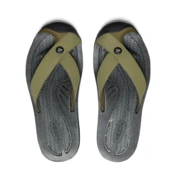 Men KEEN Slip-Ons<Men'S Barbados Flip-Flop | Martini Olive/Black