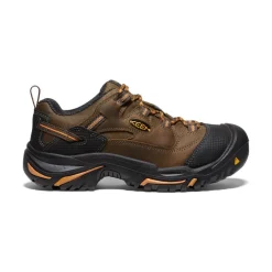 Men KEEN Work Boots & Shoes<Men'S Braddock Low (Soft Toe) | Cascade/Orange Ochre