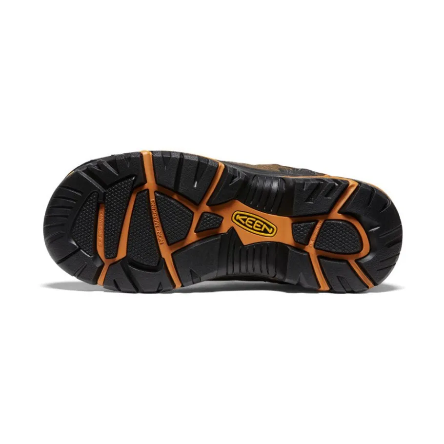 Men KEEN Work Boots & Shoes<Men'S Braddock Low (Soft Toe) | Cascade/Orange Ochre