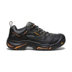Men KEEN Work Boots & Shoes<Men'S Braddock Low (Steel Toe) | Black/Bossa Nova