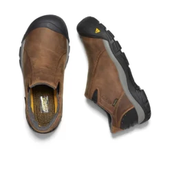 Men KEEN Slip-Ons<Men'S Brixen Waterproof Low | Slate Black/Madder Brown