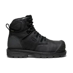 Men KEEN Work Boots & Shoes<Men'S Camden 6" Waterproof Boot (Carbon-Fiber Toe) | Black/Black