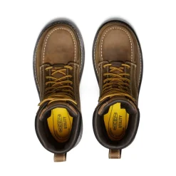 Men KEEN Work Boots & Shoes<Men'S Cincinnati 8" Waterproof 90° Heel Boot (Carbon-Fiber Toe) | Belgian/Sandshell