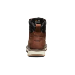 Men KEEN Work Boots & Shoes<Men'S Cincinnati 6" Waterproof 90° Heel Boot (Carbon-Fiber Toe) | Tuscan Red/Sandshell