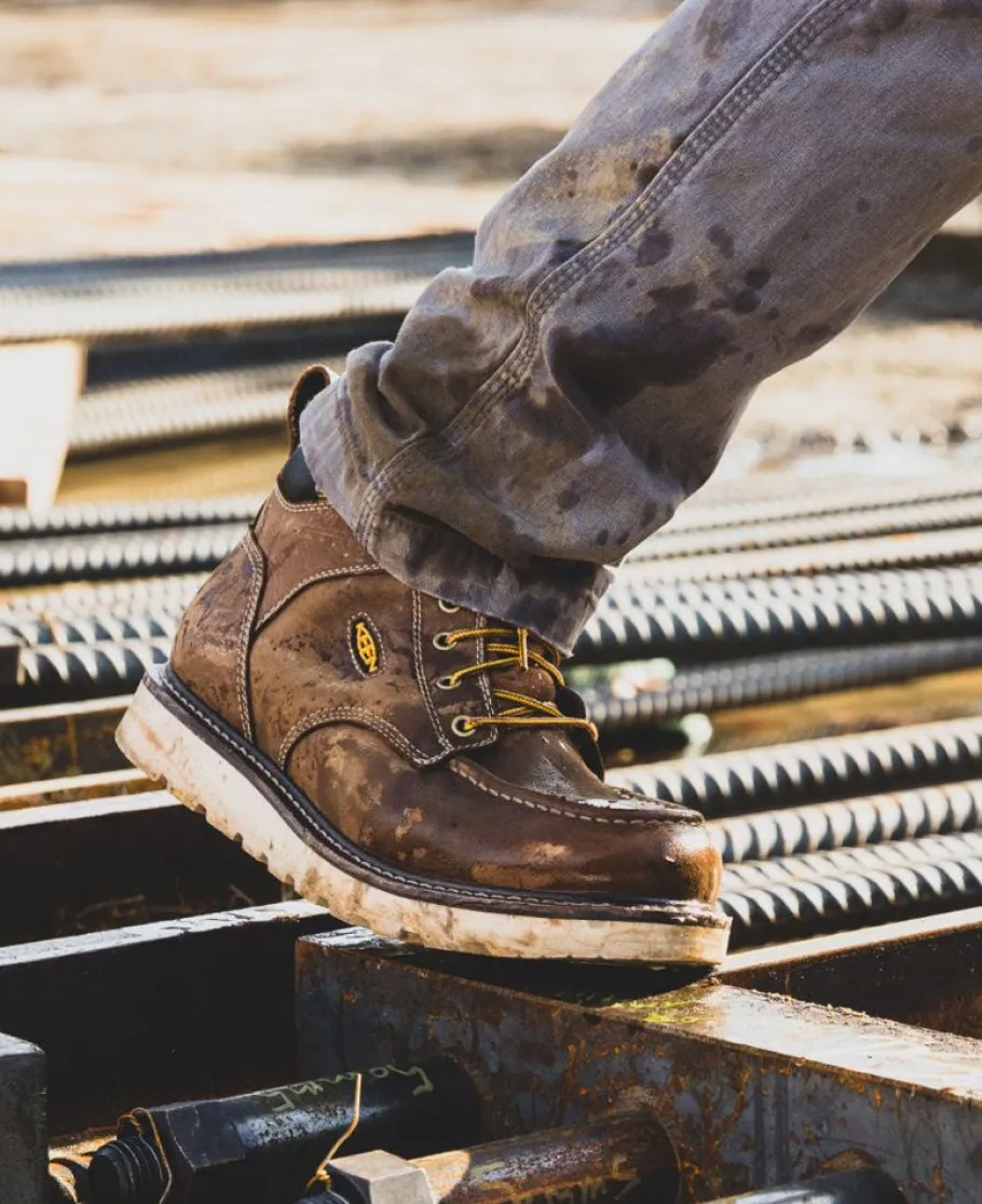 Men KEEN Work Boots & Shoes<Men'S Cincinnati 6" Waterproof Boot (Soft Toe) | Belgian/Sandshell