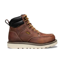 Men KEEN Work Boots & Shoes<Men'S Cincinnati 6" Waterproof Boot (Soft Toe) | Tuscan Red/Sandshell