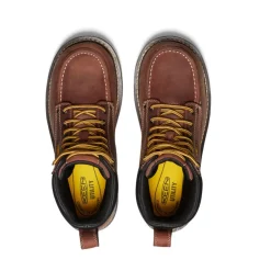 Men KEEN Work Boots & Shoes<Men'S Cincinnati 6" Waterproof Boot (Soft Toe) | Tuscan Red/Sandshell