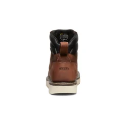 Men KEEN Work Boots & Shoes<Men'S Cincinnati 6" Waterproof Boot (Soft Toe) | Tuscan Red/Sandshell
