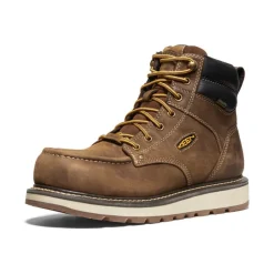 Men KEEN Work Boots & Shoes<Men'S Cincinnati 6" Waterproof Boot (Carbon-Fiber Toe) | Belgian/Sandshell