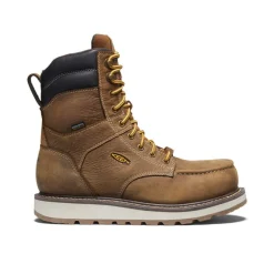 Men KEEN Work Boots & Shoes<Men'S Cincinnati 8" Waterproof Boot (Carbon-Fiber Toe) | Belgian/Sandshell