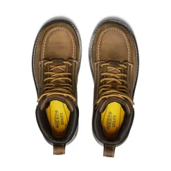 Men KEEN Work Boots & Shoes<Men'S Cincinnati 6" Waterproof 90° Heel Boot (Carbon-Fiber Toe) | Belgian/Sandshell
