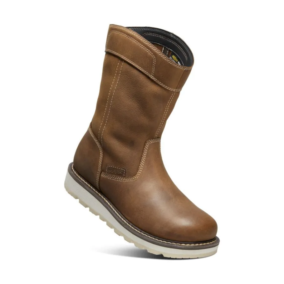 Men KEEN Work Boots & Shoes<Men'S Cincinnati Wellington (Soft Toe) | Belgian/Off White