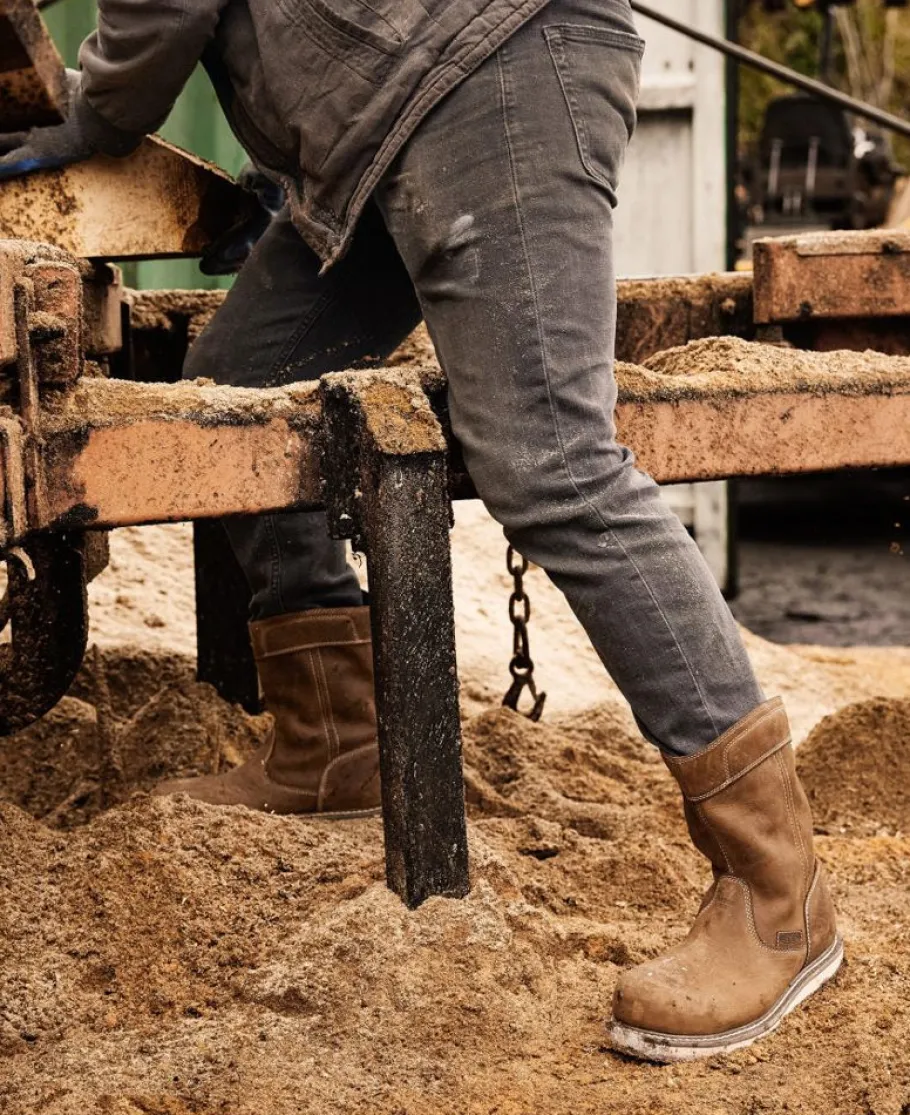 Men KEEN Work Boots & Shoes<Men'S Cincinnati Wellington (Soft Toe) | Belgian/Off White