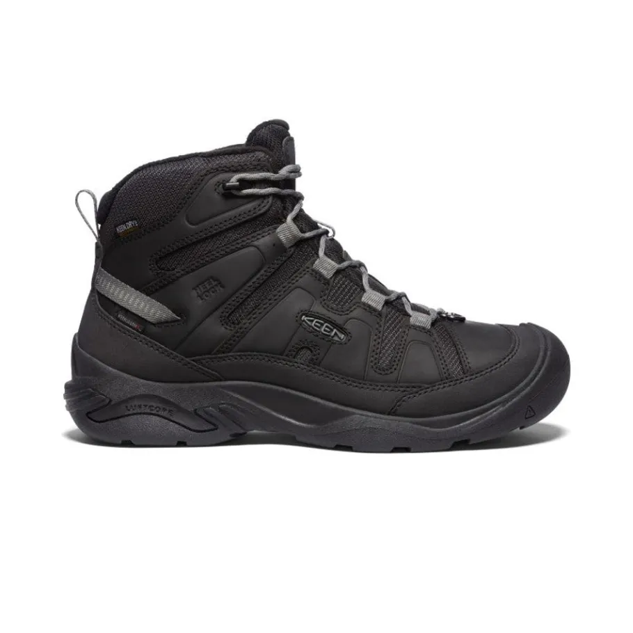 Men KEEN Boots<Men'S Circadia Polar Waterproof Boot | Black/Steel Grey