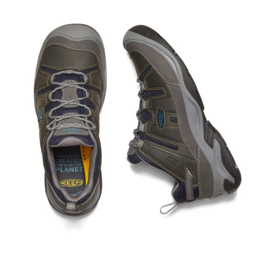 Men KEEN Shoes<Men'S Circadia Vent Shoe | Steel Grey/Legion Blue