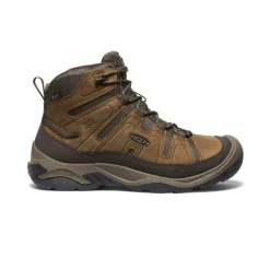 Men KEEN Boots<Men'S Circadia Waterproof Boot | Bison/Brindle