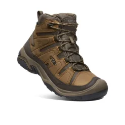 Men KEEN Boots<Men'S Circadia Waterproof Boot | Bison/Brindle