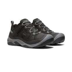 Men KEEN Shoes<Men'S Circadia Waterproof Shoe | Black/Steel Grey