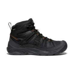 Men KEEN Boots<Men'S Circadia Waterproof Boot | Black/Curry
