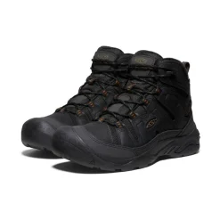 Men KEEN Boots<Men'S Circadia Waterproof Boot | Black/Curry