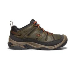 Men KEEN Shoes<Men'S Circadia Waterproof Shoe | Black Olive/Potters Clay