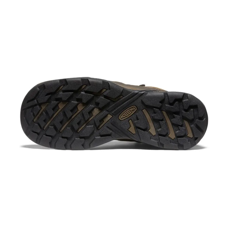 Men KEEN Boots<Men'S Circadia Waterproof Boot Wide | Bison/Brindle