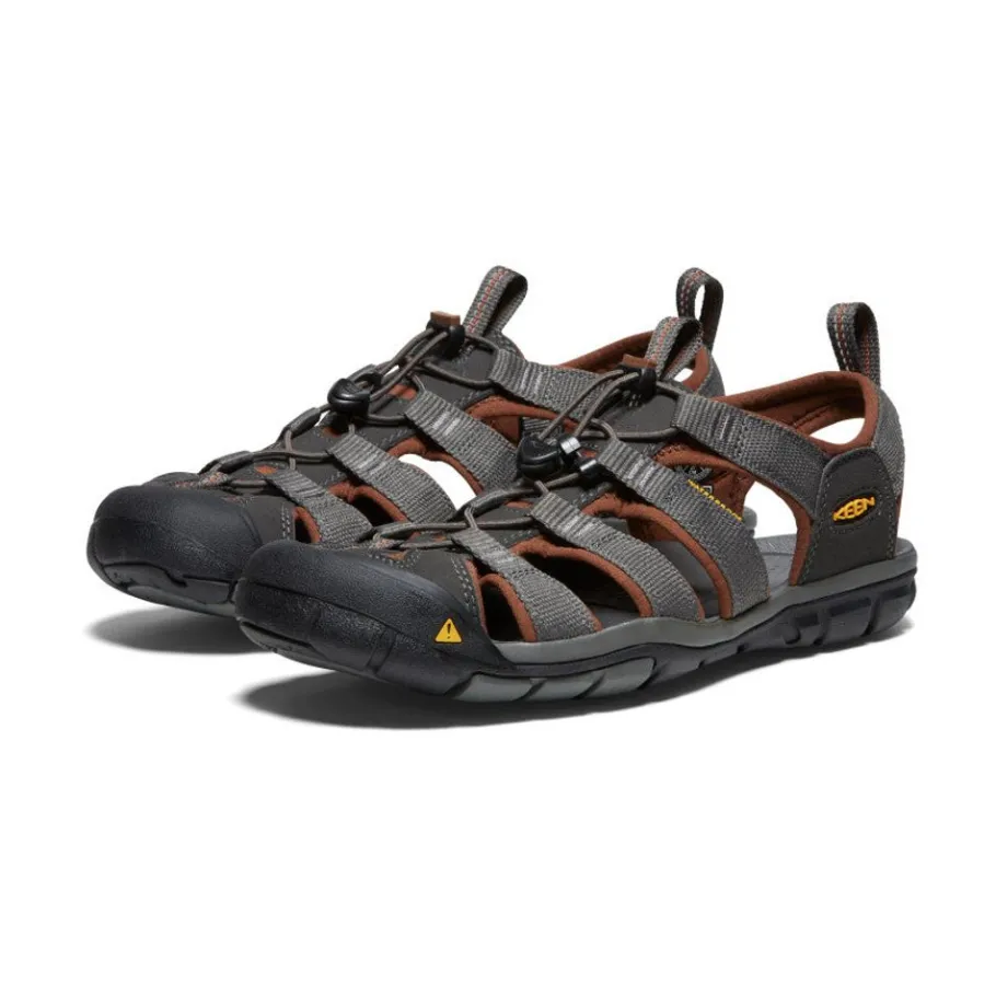 Men KEEN Sandals<Men'S Clearwater Cnx | Raven/Tortoise Shell