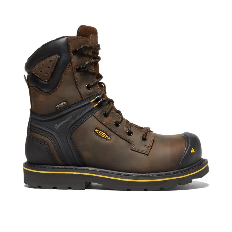 Men KEEN Work Boots & Shoes<Men'S Csa Abitibi Ii Waterproof Boot (Carbon-Fiber Toe) | Cascade Brown/Black