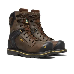 Men KEEN Work Boots & Shoes<Men'S Csa Abitibi Ii Waterproof Boot (Carbon-Fiber Toe) | Cascade Brown/Black