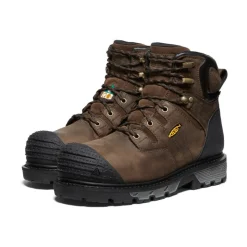 Men KEEN Work Boots & Shoes<Men'S Csa Camden 6" Waterproof Boot (Carbon-Fiber Toe) | Dark Earth/Black