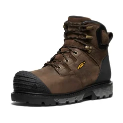 Men KEEN Work Boots & Shoes<Men'S Csa Camden 6" Waterproof Boot (Carbon-Fiber Toe) | Dark Earth/Black
