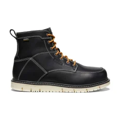 Men KEEN Work Boots & Shoes<Men'S Csa San Jose 6" Waterproof Boot (Aluminum Toe) | Black/Off White