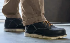 Men KEEN Work Boots & Shoes<Men'S Csa San Jose 6" Waterproof Boot (Aluminum Toe) | Black/Off White