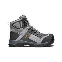 Men KEEN Work Boots & Shoes<Men'S Davenport 6" Insulated Waterproof Boot (Composite Toe) | Magnet/Steel Grey