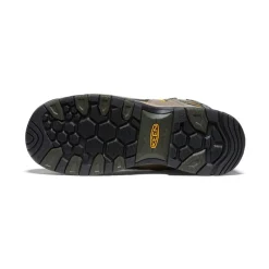 Men KEEN Work Boots & Shoes<Men'S Davenport Al Waterproof Mid (Composite Toe) | Shitake/Forest Night