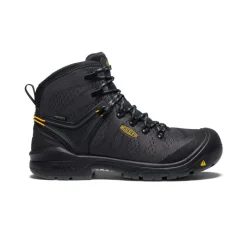 Men KEEN Work Boots & Shoes<Men'S Dearborn 6" Waterproof Boot (Carbon-Fiber Toe) | Black/Steel Grey