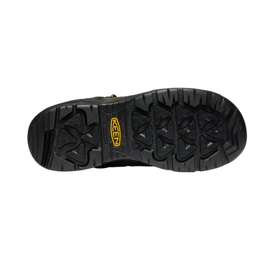 Men KEEN Work Boots & Shoes<Men'S Dover 8" Insulated Waterproof Boot (Carbon-Fiber Toe) | Dark Earth/Black