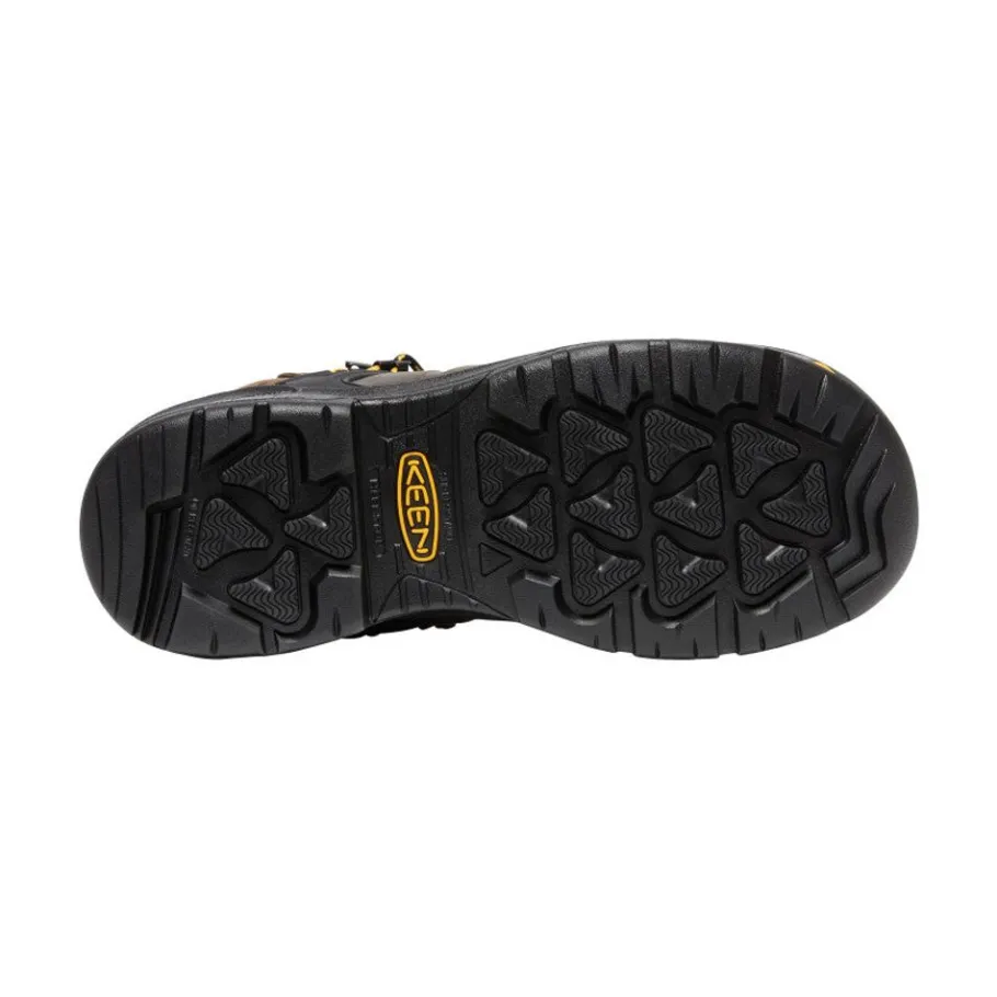 Men KEEN Work Boots & Shoes<Men'S Dover 6" Waterproof (Carbon-Fiber Toe) | Dark Earth/Black