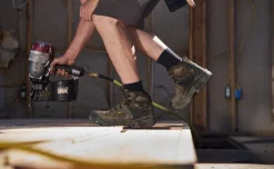 Men KEEN Work Boots & Shoes<Men'S Dover 6" Waterproof (Carbon-Fiber Toe) | Dark Earth/Black