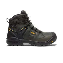 Men KEEN Work Boots & Shoes<Men'S Dover 6" Waterproof (Carbon-Fiber Toe) | Magnet/Black