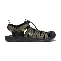 Men KEEN Sandals<Men'S Drift Creek H2 Sandal | Dark Olive/Black