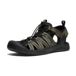 Men KEEN Sandals<Men'S Drift Creek H2 Sandal | Dark Olive/Black