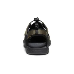 Men KEEN Sandals<Men'S Drift Creek H2 Sandal | Dark Olive/Black